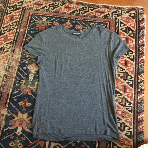 Brandy Melville grey soft tshirt top - Picture 3 of 3
